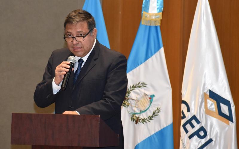 Secretario de SEGEPLAN Carlos Mendoza en su participación en el Taller Cumbre del Futuro organizado por MINEX, ONU y SEGEPLAN
