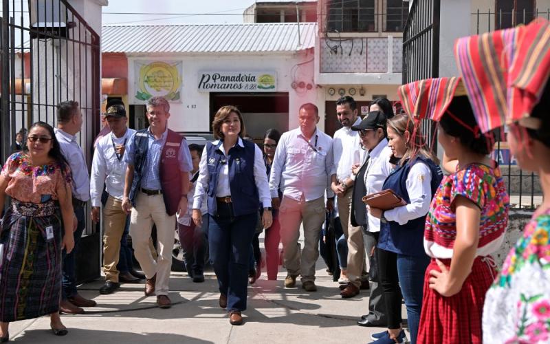Vicepresidenta Karin Herrera