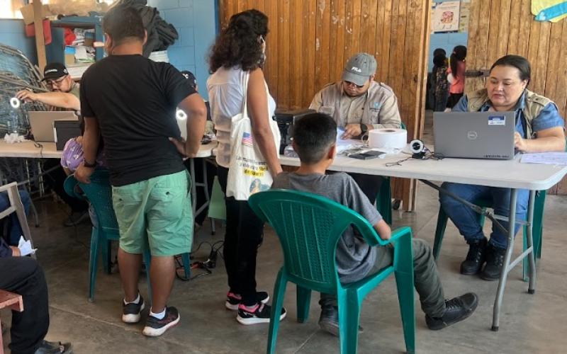 Migración recibe más de 20 solicitudes de refugio durante su visita a Cuilco, Huehuetenango