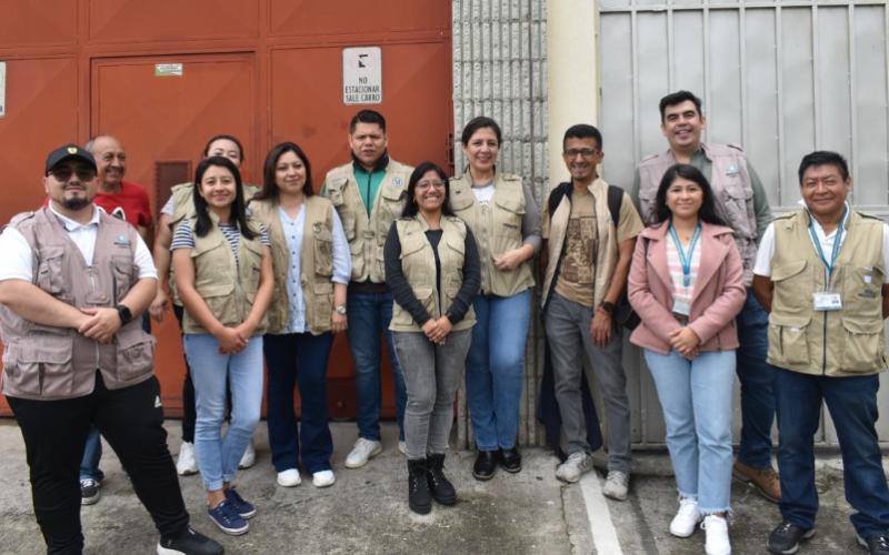 Migración emprende un viaje más por razones humanitarias en Huehuetenango