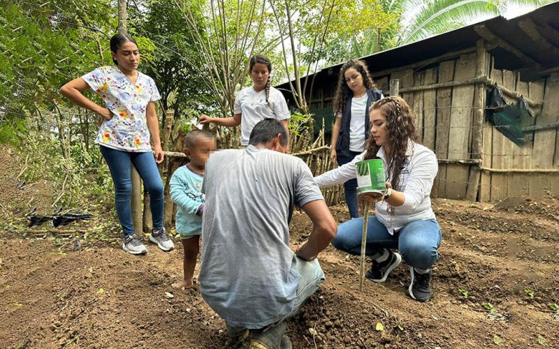 Implementan huerto familiar en San Luis, Petén