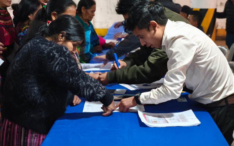 MAGA prioriza alimentación a familias en Inseguridad Alimentaria y Nutricional
