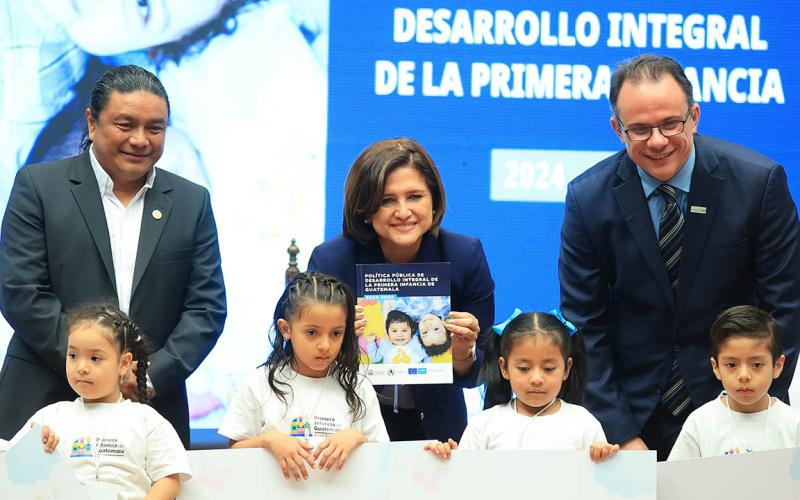 Vicepresidenta Karin Herrera declara que la Primera Infancia es una prioridad nacional