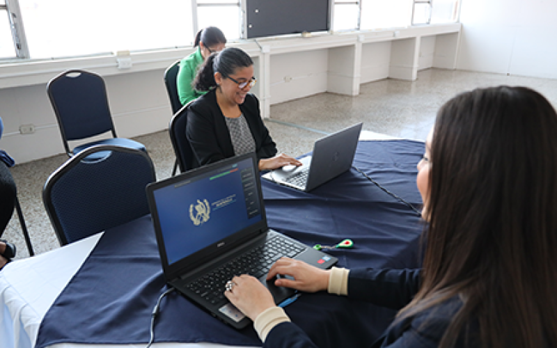 La capacitación virtual se impartió a grupos diferentes durante tres días