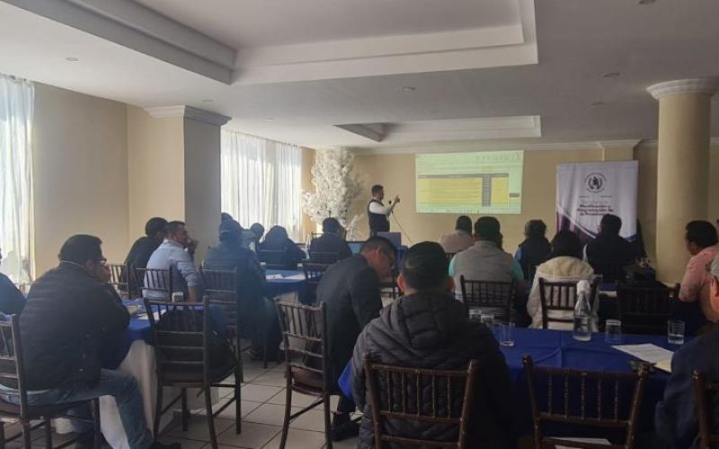 Capacitación al personal de las entidades públicas de inversión de San Marcos, en la nueva herramienta de preinversión.