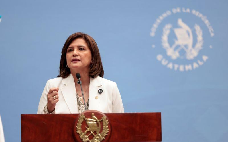 Vicepresidenta Karin Herrera