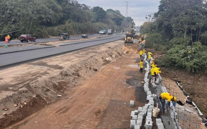 Avances significativos para la rehabilitación de la autopista Palín - Escuintla