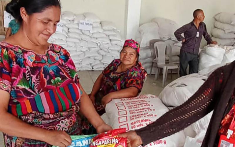 Familias trabajan por el desarrollo de sus comunidades en Salcajá