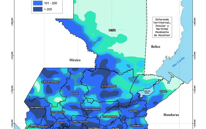 Monitorean 305 municipios ante posibilidad de lluvias intensas