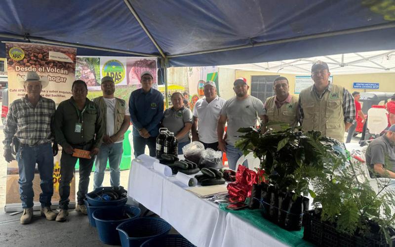 Integrantes de los CADER de Jutiapa participan en Feria del Agricultor de Santa Catarina Mita