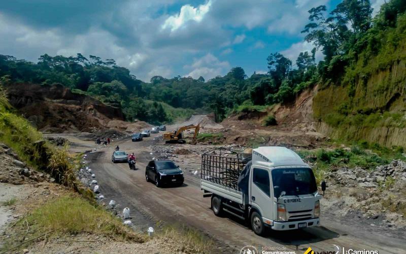 CIV realiza pruebas en ruta alterna al km 189 de la RN-CITO 180 
