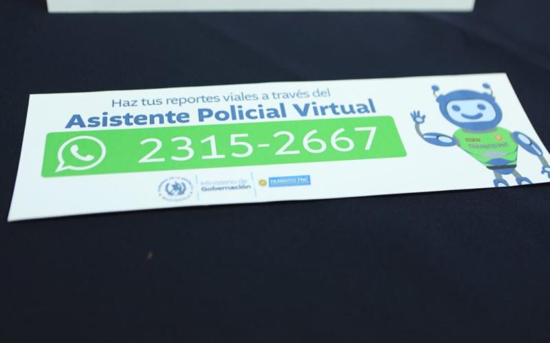 Tránsito PNC fortalece canales de comunicación para atención de emergencias viales