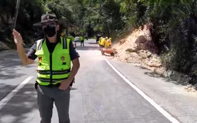 Provial y Covial atienden derrumbe en Antigua Guatemala para garantizar la seguridad vial