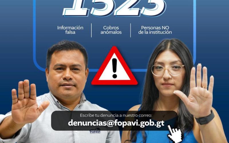 ¡Denuncia al 1523 y defiende tu derecho a una vivienda sin corrupción!