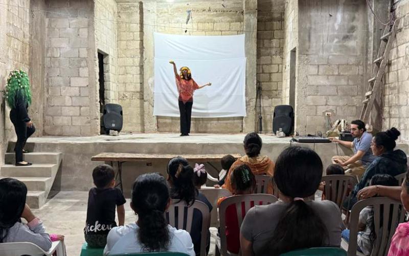 Arte y cultura fortalecen la convivencia pacífica en el Asentamiento 20 de Octubre, Chinautla
