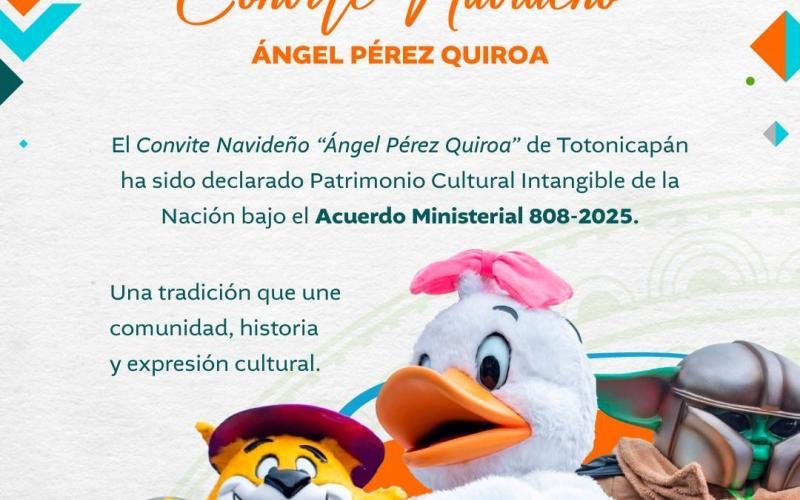 Convite Navideño “Ángel Pérez Quiroa”