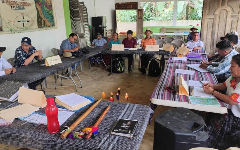 Trabajando en el territorio junto a comunidades de Alta Verapaz