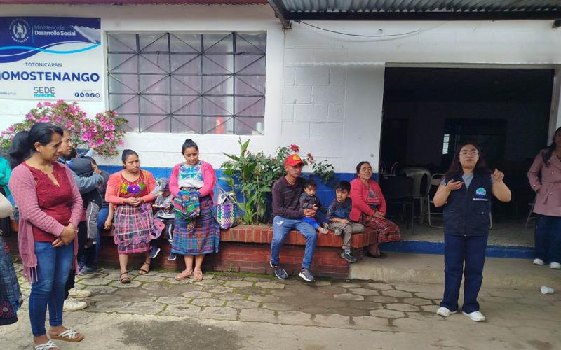 Educación nutricional y trabajo conjunto para mejorar la vida de las familias