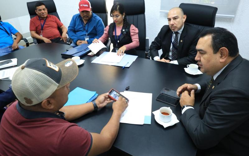 DGT fortalece el diálogo con transportistas de Huehuetenango para agilizar trámites y resolver expedientes pendientes