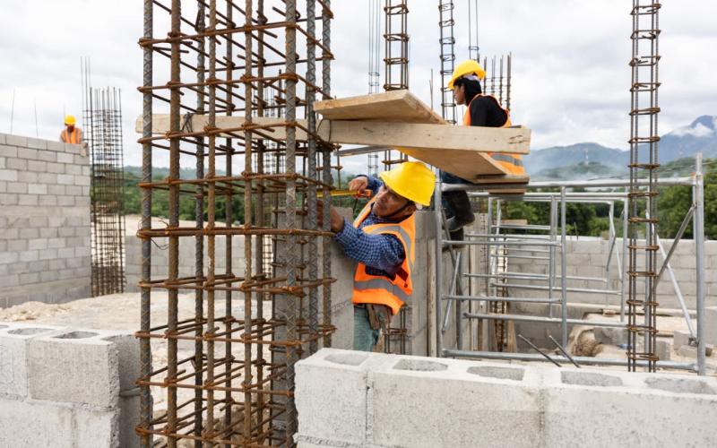 Avanza la construcción de la nueva Escuela de la Reforma en Gualán, Zacapa