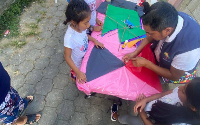 Barriletes en Cubulco, Baja Verapaz