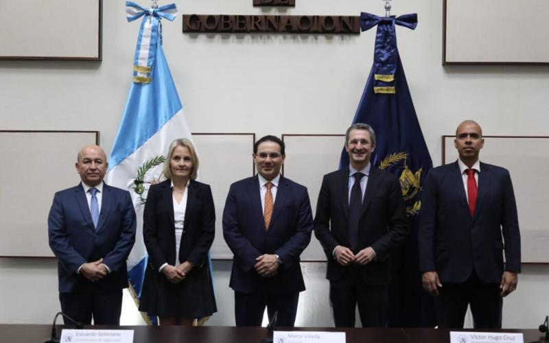 El Ministro Marco Antonio Villeda fortalece cooperación con la Unión Europea para el combate al crimen organizado