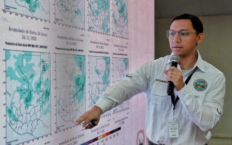Frente frío ingresará al país esta semana y actividad volcánica se mantiene activa, reporta Insivumeh