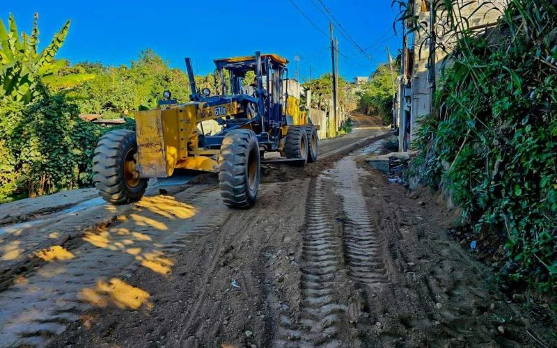 Concluye mantenimiento en ruta rural de San Juan Sacatepéquez