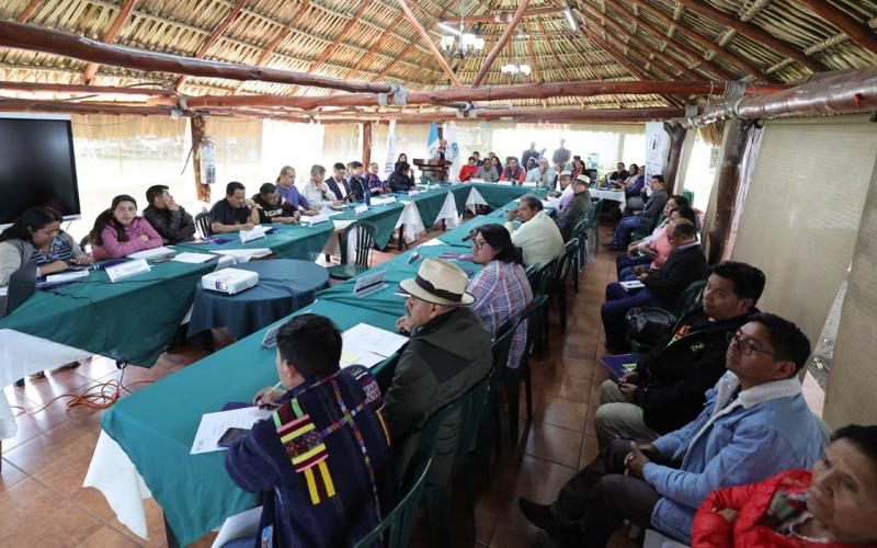 Avanza ruta de trabajo por la participación activa de organizaciones indígenas y campesinas 