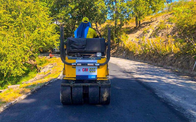 Mejoran vía entre Chuarrancho y Salamá para fortalecer la conexión entre comunidades