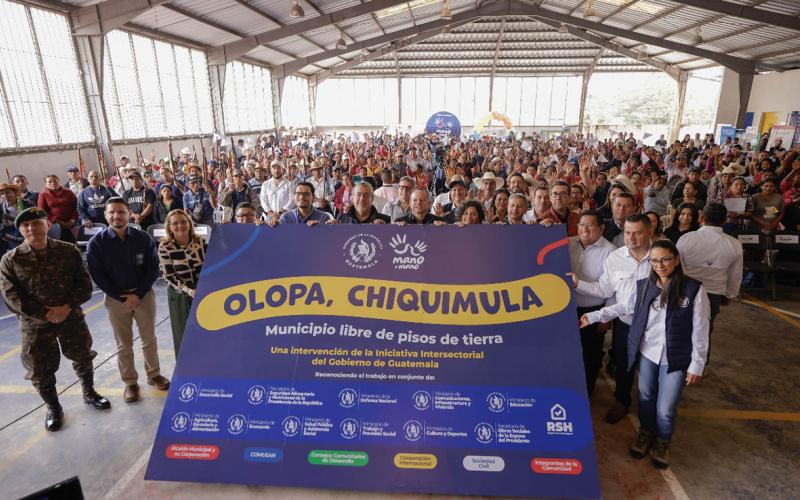 Mano a Mano: suman once los municipios libres de pisos de tierra