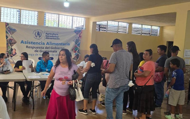 Más de 22 mil familias recibirán raciones de alimentos