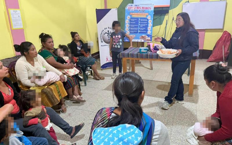 Primera reunión del Club de la Nutrición de San Bartolo Aguas Calientes
