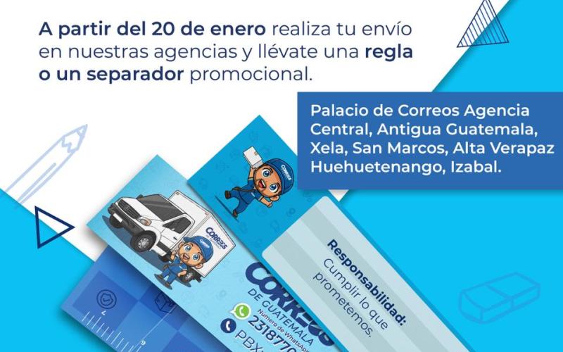 Correos de Guatemala te acompaña en este Regreso a Clases