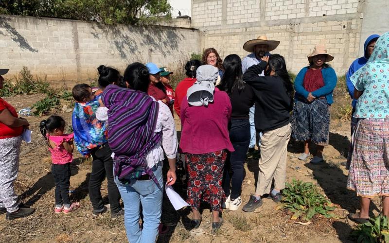 Huertos familiares beneficiarán a 26 familias de San Mateo 