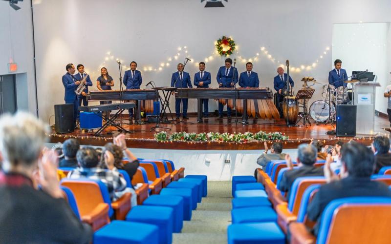El sonido de la marimba asombra con nuevas propuestas de nuestras instituciones marimbísticas. 