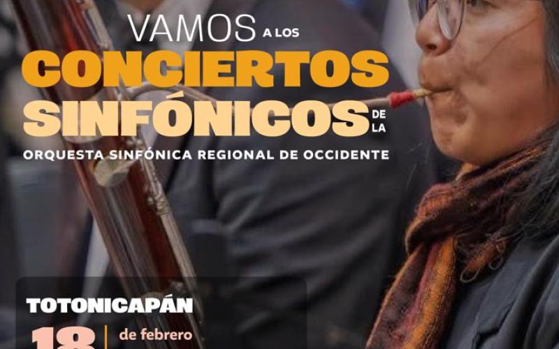 ¡Velada musical! con la Orquesta Sinfónica Regional de Occidente