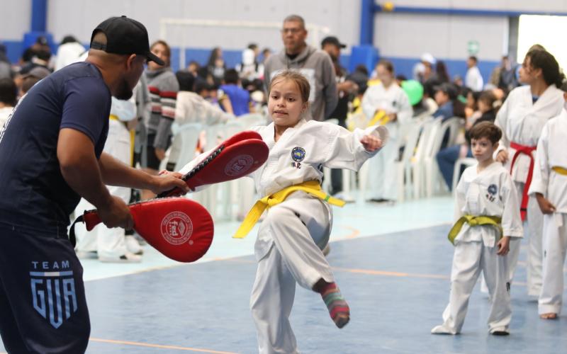 Parque Erick Barrondo fue sede del lanzamiento del Programa Jóvenes Protagonistas. 
