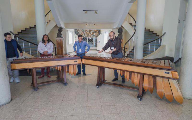 Marimbas entregadas