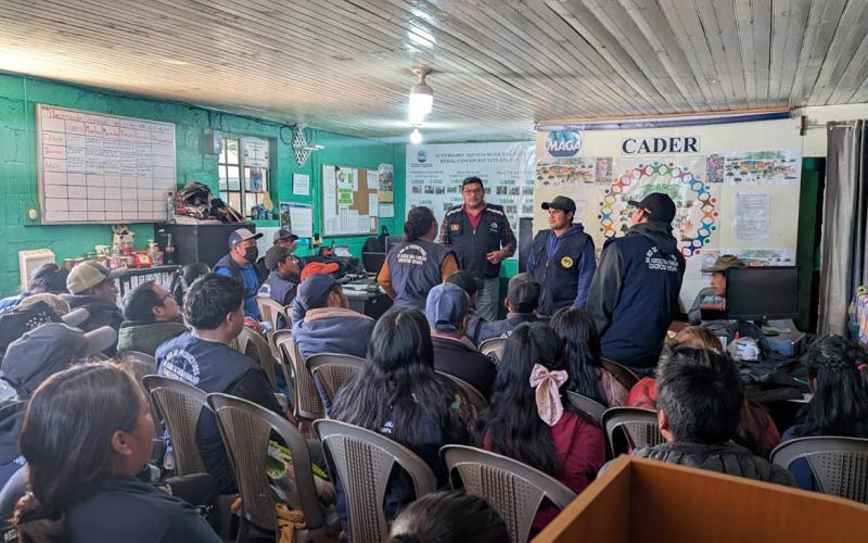 Aseguran abastecimiento de productos frescos para escuelas de San Marcos