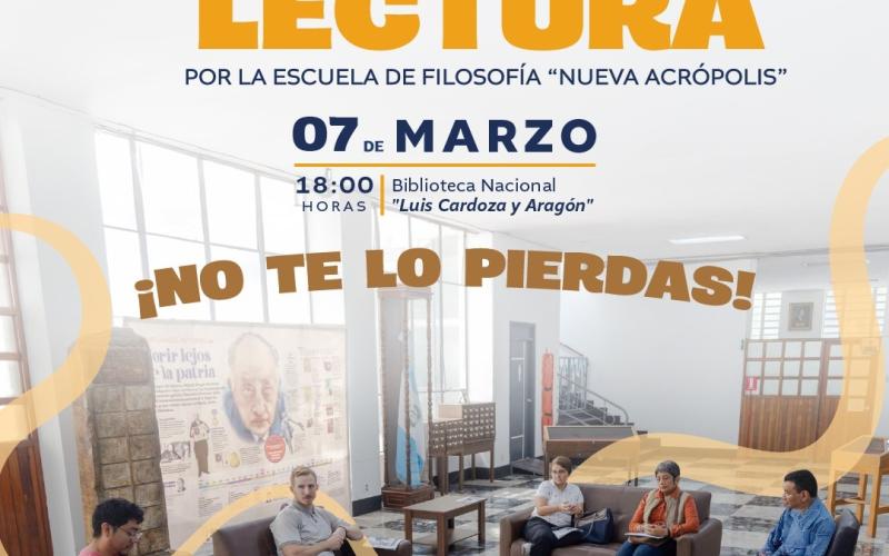 Club de Lectura por La Escuela de Filosofía “Nueva Acrópolis”