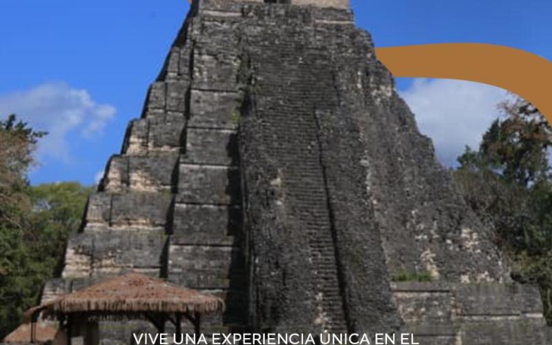 Vive una experiencia única en el Parque Nacional Tikal