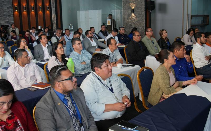 Asistentes al taller de lineamientos de planificación, inversión para el desarrollo (normas SNIP) y presupuesto 2027.
