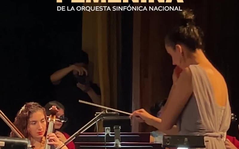 Primera presentación de la Camerata Femenina de la Orquesta Sinfónica Nacional