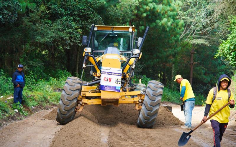 Continuamos con la rehabilitación de la ruta Tecpán – Quiché