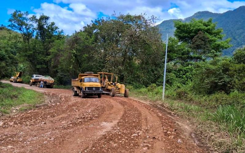 Zona Reina: avanza la recuperación de la ruta entre Lanquín y Cahabón 