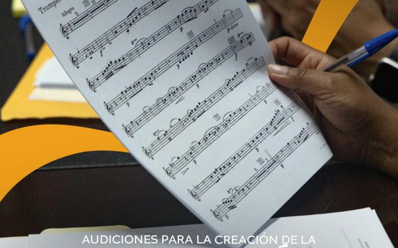 Audiciones para conformar la Orquesta Sinfónica Regional de Oriente