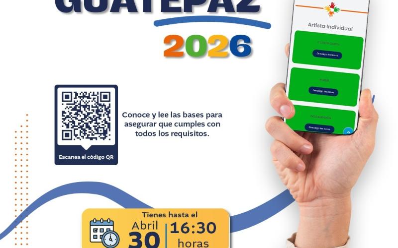 ¡Participa en GUATEPAZ 2026!