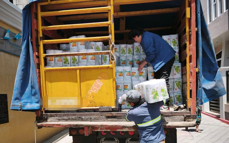 Llegan a Quetzaltenango más de seis mil raciones de alimentos para familias vulnerables
