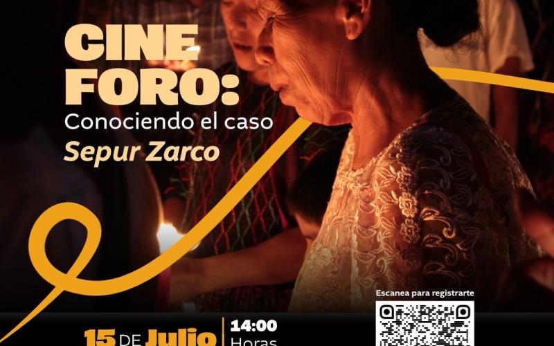 Cine Foro sobre el documental y la sentencia del caso Sepur Zarco